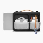 Tech-Protect Defender Laptop Táska 15-16" - Fekete-Narancs