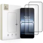 OnePlus Nord 5 Kijelzővédő Üvegfólia - Tech-Protect Glass Fit+ - Fekete x 2 db