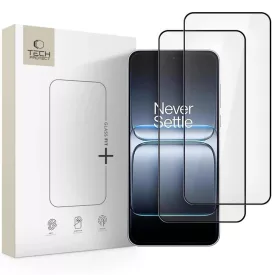   OnePlus Nord 5 Kijelzővédő Üvegfólia - Tech-Protect Glass Fit+ - Fekete x 2 db