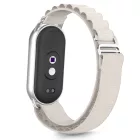 Xiaomi Smart Band 8 / 9 / 10 / NFC Szíj - Tech-Protect Nylon Pro - Bézs