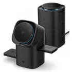 Spigen Essential EF223MS 3-in-1 QI2 Töltő - Fekete