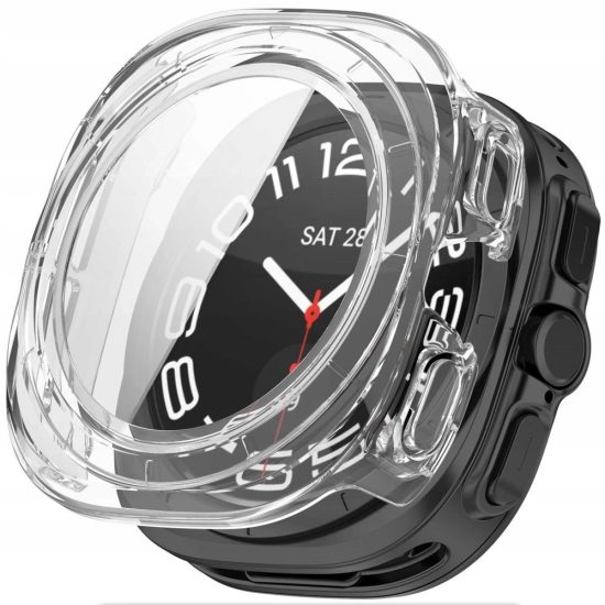 Samsung Galaxy Watch Ultra (47mm) Tok Kijelzővédővel - Tech-Protect Defense - Átlátszó