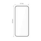 iPhone 12 / 12 Pro Kijelzővédő Üvegfólia - Tech-Protect Quick Set+ x 2 db