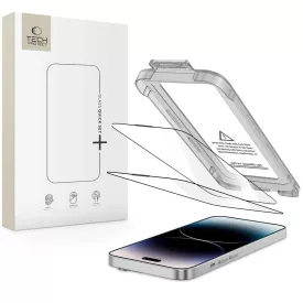   iPhone 14 Pro Kijelzővédő Üvegfólia - Tech-Protect Quick Set+ x 2 db