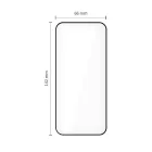 iPhone 15 Pro Kijelzővédő Üvegfólia - Tech-Protect Quick Set+ x 2 db