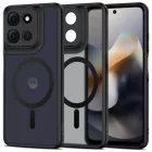 Motorola Moto G56 5G Tok - Tech-Protect MagMat MagSafe - Matt Fekete