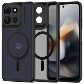 Motorola Moto G56 5G Tok - Tech-Protect MagMat MagSafe - Matt Fekete   Motorola Moto G56 5G Tok - Tech-Protect MagMat MagSafe - Matt Fekete