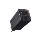Baseus GaN6 Pro Hálózati Töltő 100W - 2x USB-C + 2x USB-A + C-C Kábel - Fekete