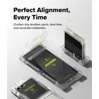 Samsung Galaxy Z Flip 7 Kijelzővédő Szett 3-in-1 - Ringke Protector Pro - Átlátszó