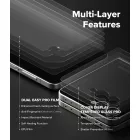 Samsung Galaxy Z Flip 7 Kijelzővédő Szett 3-in-1 - Ringke Protector Pro - Átlátszó