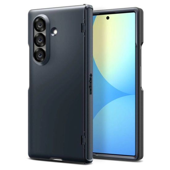 Samsung Galaxy Z Fold 7 Tok - Spigen Slim Armor Pro MagFit  - Grafit
