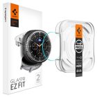 Samsung Galaxy Watch 8 Classic (46mm) Kijelzővédő Üvegfólia - Spigen Glas.tR EZ Fit x 2 db