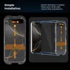 iPhone 16 Pro Kijelzővédő Üvegfólia - Tech-Protect Quick Set Spy+ Privacy x 2 db
