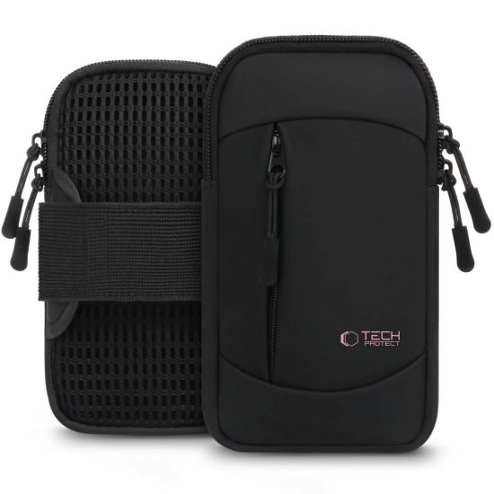Tech-Protect M6 Univerzális Sport Karpánt - Fekete-Pink