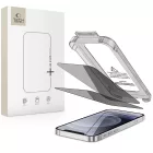 iPhone 12 / 12 Pro Kijelzővédő Üvegfólia - Tech-Protect Quick Set Spy+ Privacy x 2 db