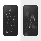 iPhone 12 / 12 Pro Kijelzővédő Üvegfólia - Tech-Protect Quick Set Spy+ Privacy x 2 db