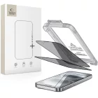 iPhone 15 / 16 Kijelzővédő Üvegfólia - Tech-Protect Quick Set Spy+ Privacy x 2 db