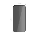 iPhone 16 Pro Max Kijelzővédő Üvegfólia - Tech-Protect Quick Set Spy+ Privacy x 2 db