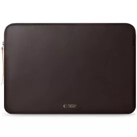 Tech-Protect Fleece Laptop Tok 15-16" - Sötétbarna