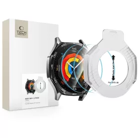   Huawei Watch GT 5 (46mm) - Kijelzővédő Üvegfólia - Tech-Protect Easy Set+ x 2 db