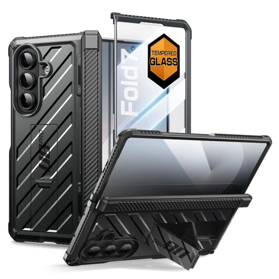 Samsung Galaxy Z Fold 7 Tok - Supcase Unicorn Beetle Pro - Fekete