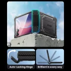 Samsung Galaxy Z Flip 7 Tok - Supcase i-Blason Armorbox - Fekete