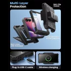 Samsung Galaxy Z Flip 7 Tok - Supcase i-Blason Armorbox - Fekete