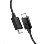 Spigen EB6020CC USB-C - USB-C Kábel - 2m 3A 60W - Fekete