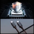 Spigen EB6020CC USB-C - USB-C Kábel - 2m 3A 60W - Fekete