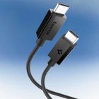 Spigen EB6010CC USB-C - USB-C Kábel - 1m 3A 60W - Fekete