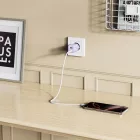 Tech-Protect NCM33 Hálózati Töltő 33W - A + C - Lila