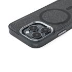 iPhone 17 Pro Tok - Glitter Case MagSafe - Fekete