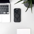 iPhone 17 Pro Max Tok - Glitter Case MagSafe - Fekete