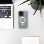 iPhone 17 Pro Max Tok - Glitter Case MagSafe - Áttetsző