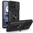 Motorola Moto G86 5G Tok - Tech-Protect CamShield Pro - Fekete