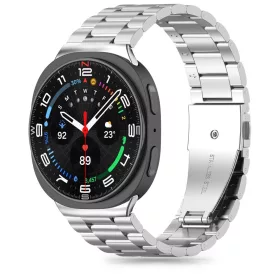   Samsung Galaxy Watch 8 / Classic (40/44/46mm) Szíj - Tech-Protect Stainless Steel - Ezüst