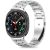 Samsung Galaxy Watch 8 / Classic (40/44/46mm) Szíj - Tech-Protect Stainless Steel - Ezüst