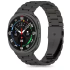 Samsung Galaxy Watch 8 / Classic (40/44/46mm) Szíj - Tech-Protect Stainless Steel - Fekete