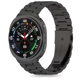   Samsung Galaxy Watch 8 / Classic (40/44/46mm) Szíj - Tech-Protect Stainless Steel - Fekete