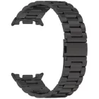 Samsung Galaxy Watch 8 / Classic (40/44/46mm) Szíj - Tech-Protect Stainless Steel - Fekete