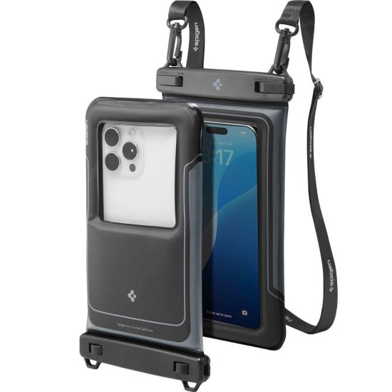 Spigen A611P Vízálló Tok x 2 db - Fekete