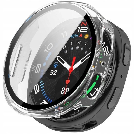 Samsung Galaxy Watch 8 (40mm) Tok Kijelzővédővel - Tech-Protect Defense - Átlátszó