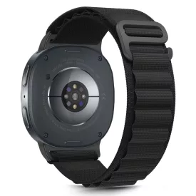   Samsung Galaxy Watch 8 / Classic (40/44/46mm) Szíj - Tech-Protect Nylon Pro - Fekete