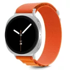 Samsung Galaxy Watch 8 / Classic (40/44/46mm) Szíj - Tech-Protect Nylon Pro - Narancs