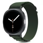 Samsung Galaxy Watch 8 / Classic (40/44/46mm) Szíj - Tech-Protect Nylon Pro - Zöld