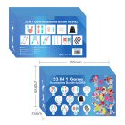 Nintendo Switch 23-in-1 Családi Kiegészítő Csomag - Narancs-Kék