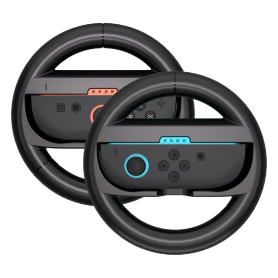 Nintendo Switch 2 Joy-Con Racing Kormánykerék x 2 db - Fekete