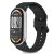 Xiaomi Smart Band 8 / 9 / 10 / NFC Szíj - Tech-Protect Silicone Sport - Fekete