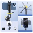 Wozinsky WC1Y70S Wozinsky Szelfibot / Állvány - 1.7m - Fekete