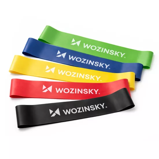 Wozinsky WGO-5 Latex Edzőszalag x 5 db